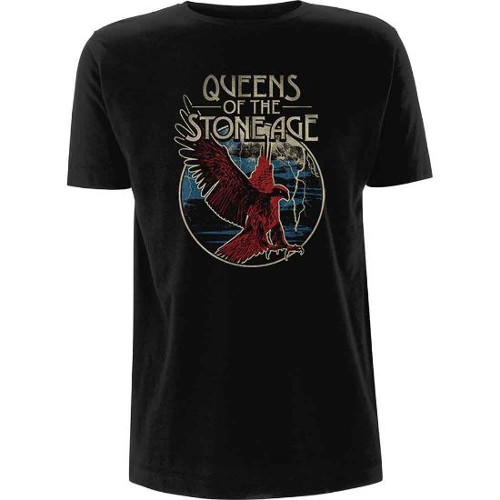 Picture of Queens Of The Stone Age Unisex T-Shirt: Eagle