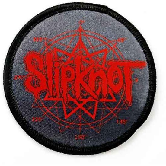 Picture of Slipknot Printed Patch: Logo & Nonagram (Standard) 