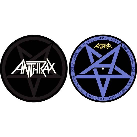 Picture of Anthrax Turntable Slipmat Set: Pentathrax / For All Kings