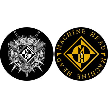 Picture of Machine Head Turntable Slipmat Set: Crest