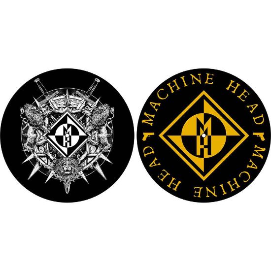 Picture of Machine Head Turntable Slipmat Set: Crest