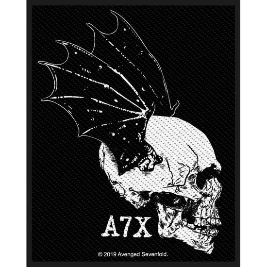 Picture of Avenged Sevenfold Woven Patch: Skull Profile (Standard)