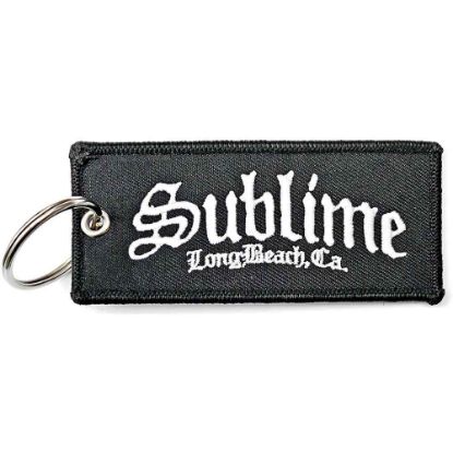 Picture of Sublime Keychain: C.A. Logo (Double Sided Patch)