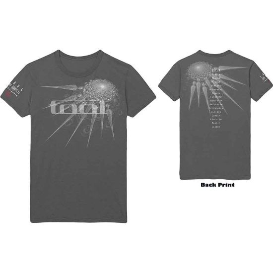 Picture of Tool Unisex T-Shirt: Spectre Spike Back Print