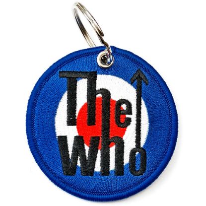 Picture of The Who Keychain: Target Logo (Double Sided Patch)