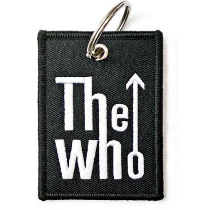 Picture of The Who Keychain: Arrow Logo (Double Sided Patch)