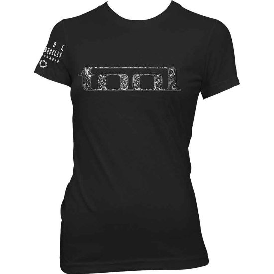 Picture of Tool Ladies T-Shirt: Eyes Logo Sleeve Print