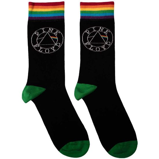 Picture of Pink Floyd Unisex Ankle Socks: Circle Logo (UK Size 7 - 11)