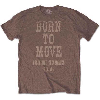 Picture of Creedence Clearwater Revival Unisex T-Shirt: Born To Move