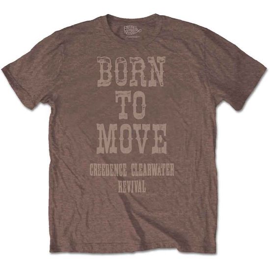 Picture of Creedence Clearwater Revival Unisex T-Shirt: Born To Move