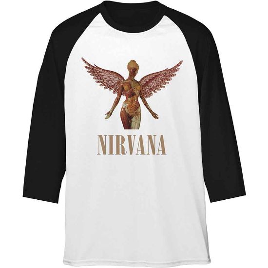 Picture of Nirvana Unisex Raglan T-Shirt: Triangle in Utero