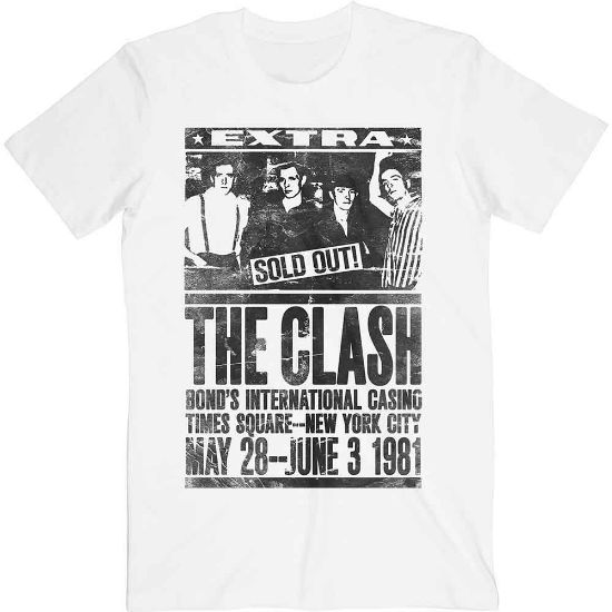 Picture of The Clash Unisex T-Shirt: Bond's 1981