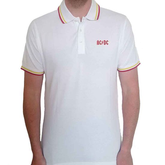 Picture of AC/DC Unisex Polo Shirt: Classic Logo