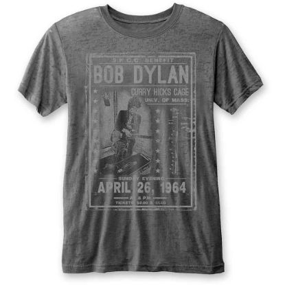 Picture of Bob Dylan Unisex Burnout T-Shirt: Curry Hicks Cage