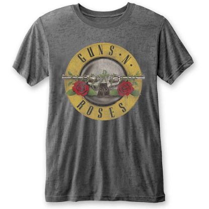 Picture of Guns N' Roses Unisex Burnout T-Shirt: Classic Logo