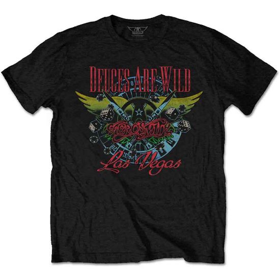 Picture of Aerosmith Unisex T-Shirt: Deuces Are Wild, Vegas