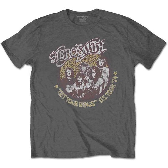 Picture of Aerosmith Unisex T-Shirt: Cheetah Print