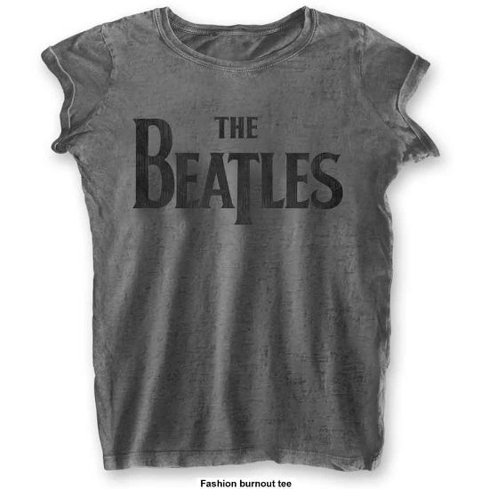 Picture of The Beatles Ladies Burnout T-Shirt: Drop T Logo (XX-Large)
