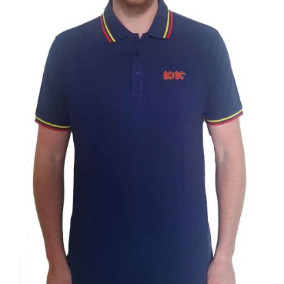 Picture of AC/DC Unisex Polo Shirt: Classic Logo