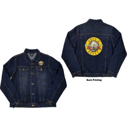 Picture of Guns N' Roses Unisex Denim Jacket: Classic Logo (Back Print) (X-Large)