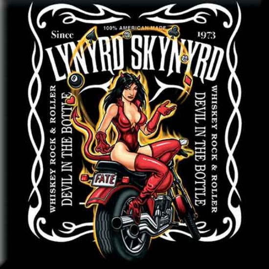 Picture of Lynyrd Skynyrd Fridge Magnet: Devil In The Bottle