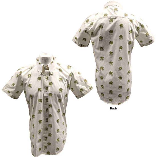 Picture of Queen Unisex Casual Shirt: Crest Pattern (All Over Print) (Small)