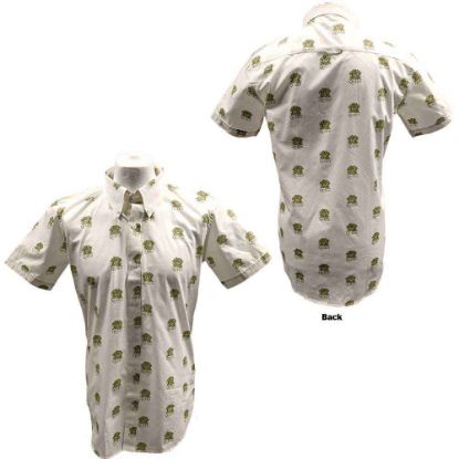 Picture of Queen Unisex Casual Shirt: Crest Pattern (All Over Print) (Medium)