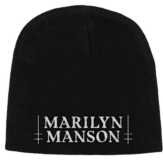 Picture of Marilyn Manson Unisex Beanie Hat: Logo