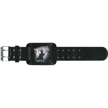 Picture of In Flames Leather Wrist Strap: The Mask