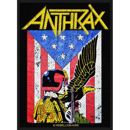 Picture of Anthrax Woven Patch: Judge Dredd (Standard)