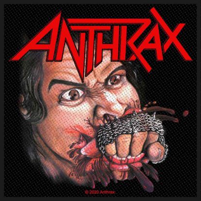 Picture of Anthrax Woven Patch: Fistful of Metal (Standard)