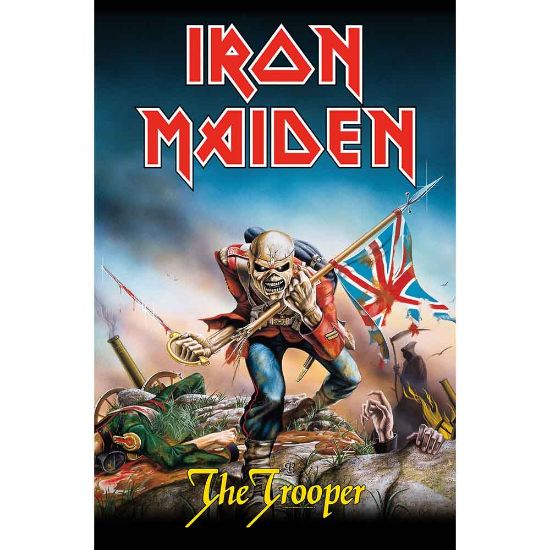 Picture of Iron Maiden Textile Poster: The Trooper