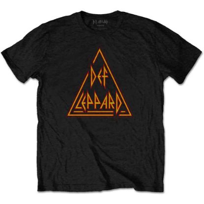 Picture of Def Leppard Unisex T-Shirt: Classic Triangle