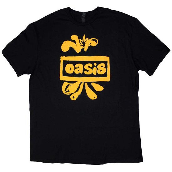 Picture of Oasis Unisex T-Shirt: Drawn Logo (Medium)