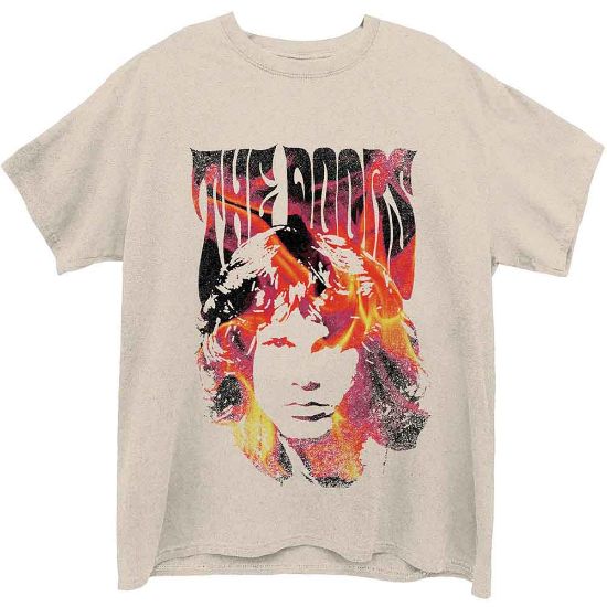 Picture of The Doors Unisex T-Shirt: Jim Face Fire