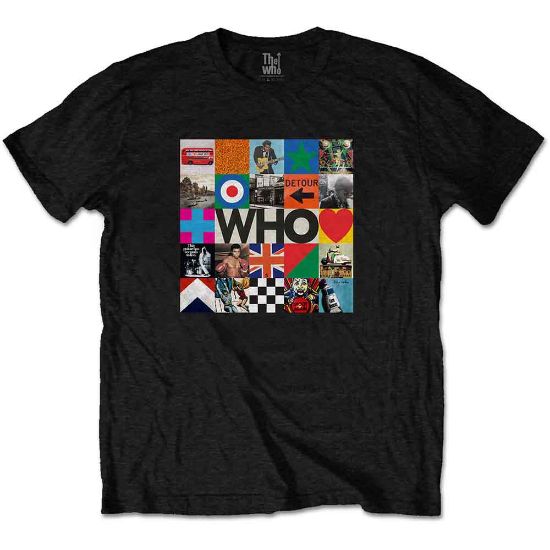 Picture of The Who Unisex T-Shirt: 5x5 Blocks