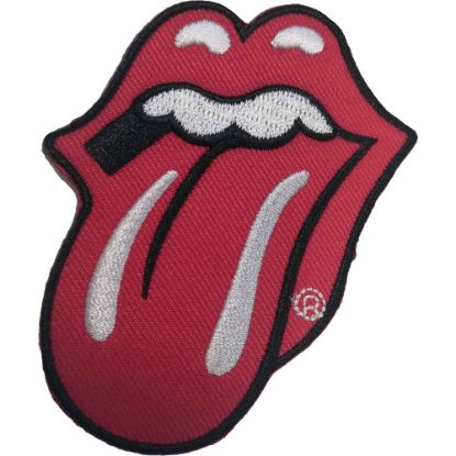 Picture of The Rolling Stones Woven Patch: Classic Tongue Red (Standard) 