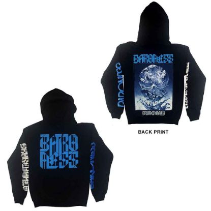 Picture of Baroness Unisex Pullover Hoodie: Broken Halo (Back Print, Ex-Tour) (Small)