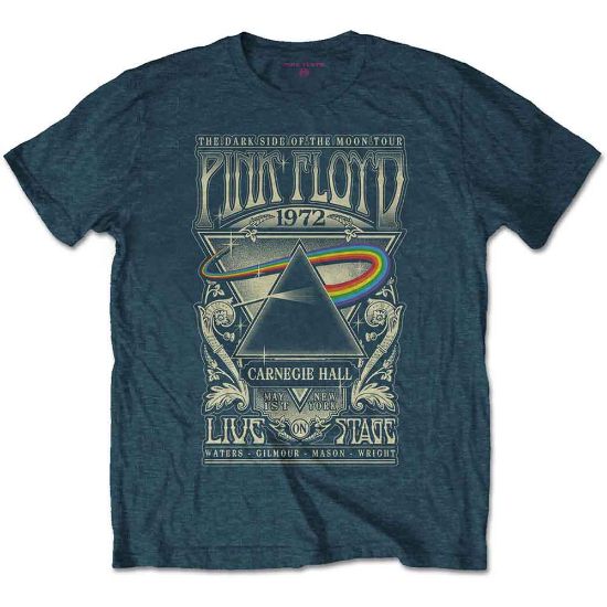 Picture of Pink Floyd Unisex T-Shirt: Carnegie Hall Poster