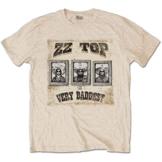 Picture of ZZ Top Unisex T-Shirt: Very Baddest (Small)