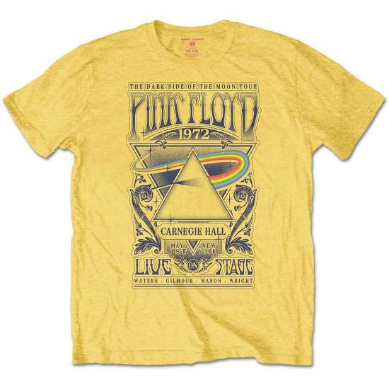Picture of Pink Floyd Unisex T-Shirt: Carnegie Hall Poster