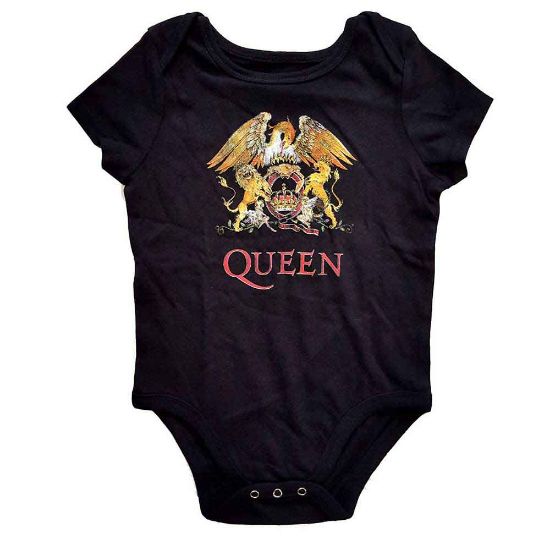 Picture of Queen Kids Baby Grow: Classic Crest (3-6 Months)