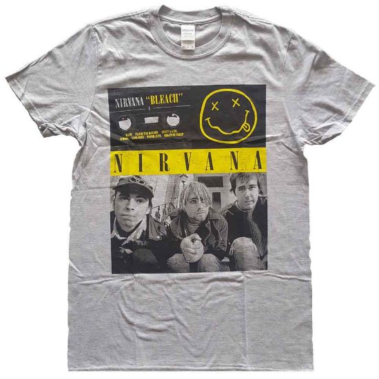 Picture of Nirvana Unisex T-Shirt: Bleach Cassettes