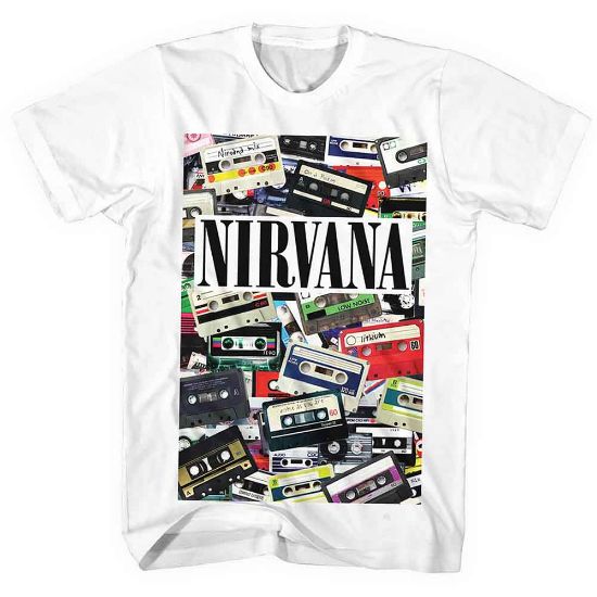 Picture of Nirvana Unisex T-Shirt: Cassettes