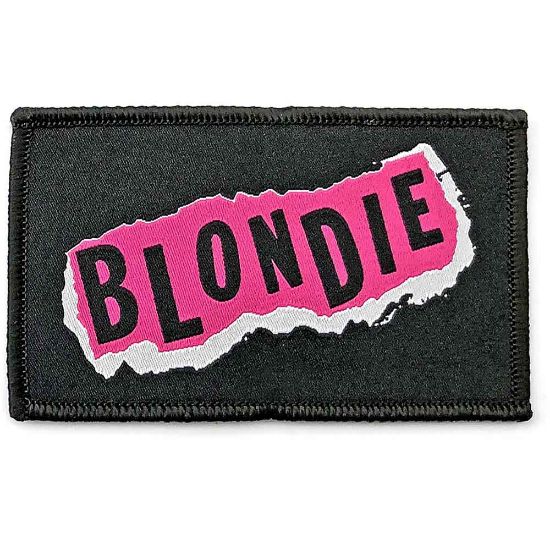 Picture of Blondie Woven Patch: Punk Logo (Standard) 