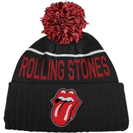 Picture of The Rolling Stones Unisex Bobble Beanie Hat: Classic Tongue