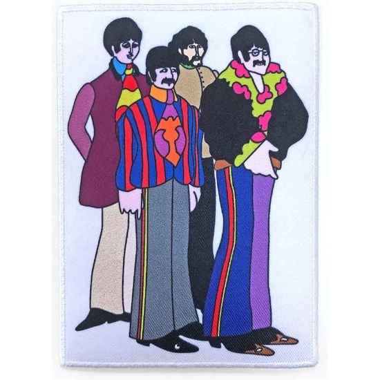 Picture of The Beatles Woven Patch: Sub Band Border (Standard) 