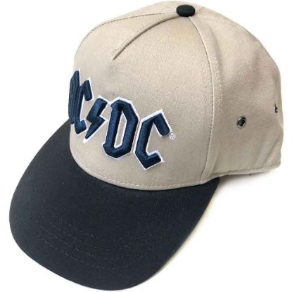 Picture of AC/DC Unisex Snapback Cap: Navy Logo