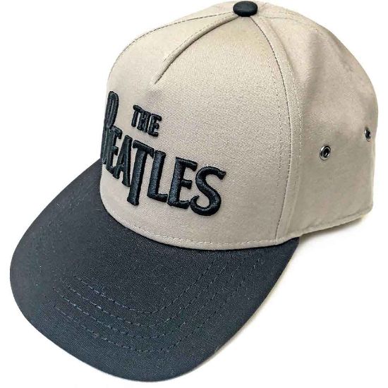 Picture of The Beatles Unisex Snapback Cap: Drop T Logo