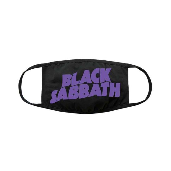 Picture of Black Sabbath Face Mask: Wavy Logo